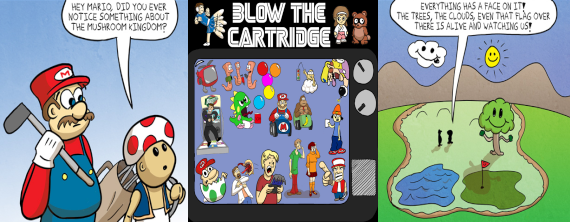 Blow the Cartridge: Retro Gaming Comics – Old School Game Blog