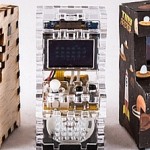 Tiny Arcade: A Retro Tiny Playable Game Cabinet