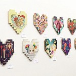 Pixel Hearts At Gallery 1988