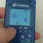 Flappy Bird On A Dreamcast Memory Card