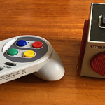 Retro Cube Speaker and the Super GamePad