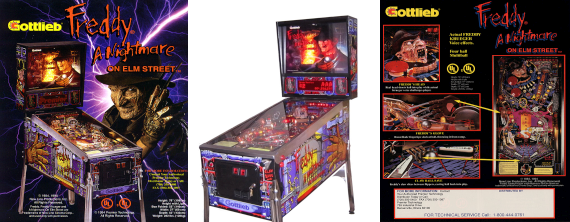 freddy pinball for sale