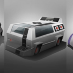 Classic Gaming Consoles Redesigned as Cars