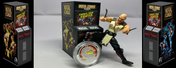 Mortal Kombat 1oz Silver Coin NZ Mint AUSRETROGAMER