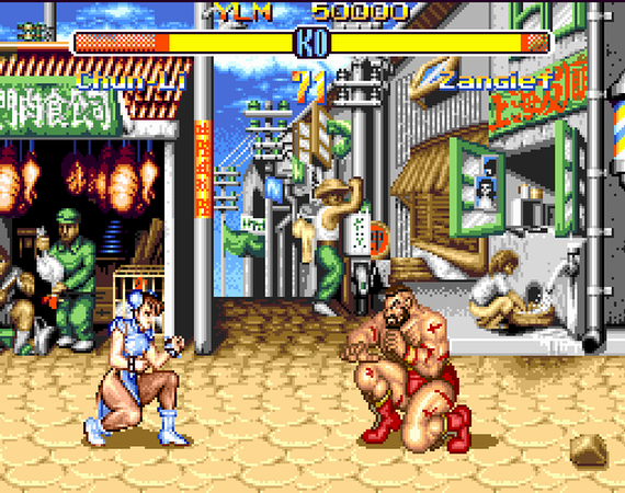 Street fighter sega прохождение