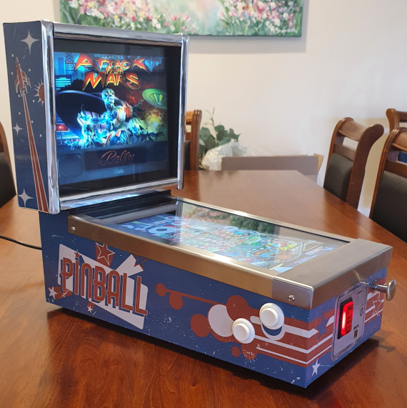 A Cool Mini Virtual Pinball Machine | AUSRETROGAMER