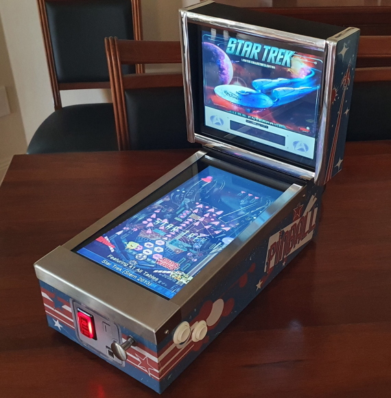 mini electronic pinball machine