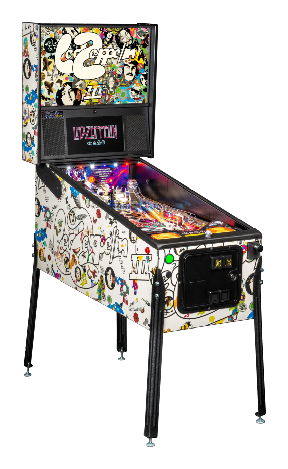 led zeppelin pro pinball machine