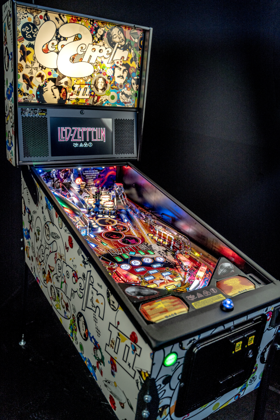 led zeppelin pinball machine